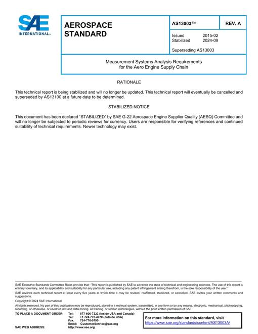 SAE AS13003A
