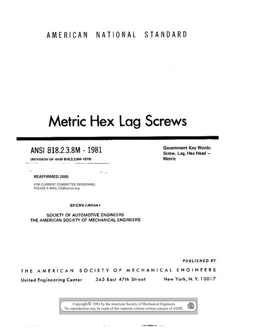 ASME B18.2.3.8M-1981(R2005)