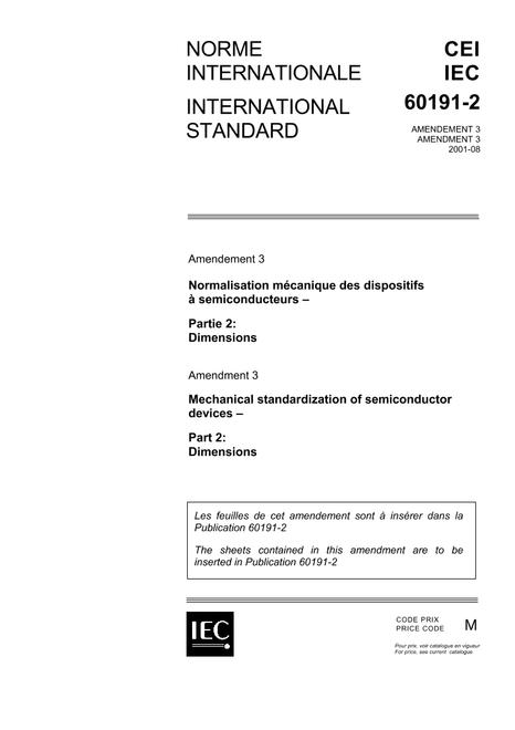 IEC 60191-2 Amd.3 Ed. 1.0 en:2001